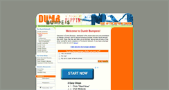 Desktop Screenshot of dumbbumpers.com